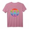 LGBTQ Pride Shirt mit Regenbogen, Peace Sign & CSD Motiv – Unterstütze Toleranz, Liebe & Vielfalt bei Pride & Christopher Street Day