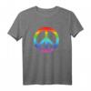 LGBTQ Pride Shirt mit Regenbogen, Peace Sign & CSD Motiv – Unterstütze Toleranz, Liebe & Vielfalt bei Pride & Christopher Street Day