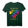 Pride LGBT-Q Regenbogen Welt T-Shirt - Buntes Support-Design für LGBTQ+ Community, CSD & Pride Paraden