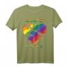 Pride LGBT-Q Regenbogen Welt T-Shirt - Buntes Support-Design für LGBTQ+ Community, CSD & Pride Paraden