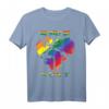 Pride LGBT-Q Regenbogen Welt T-Shirt - Buntes Support-Design für LGBTQ+ Community, CSD & Pride Paraden