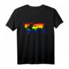 Regenbogen Welt LGBTQ Queer Trans Bi CSD Pride T-Shirt – Buntes Pride Shirt für Schwule, Lesben, Trans und Supporter