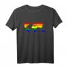 Regenbogen Welt LGBTQ Queer Trans Bi CSD Pride T-Shirt – Buntes Pride Shirt für Schwule, Lesben, Trans und Supporter