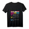 Lustiges LGBTQ+ Pride Damen T-Shirt mit Pansexuell, Homosexuell & Transsexuell Design – Unterstütze Vielfalt & Gleichberechtigung