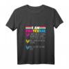 Lustiges LGBTQ+ Pride Damen T-Shirt mit Pansexuell, Homosexuell & Transsexuell Design – Unterstütze Vielfalt & Gleichberechtigung
