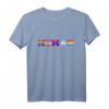 Vintage HUMAN Flagge LGBT Gay Pride Transgender T-Shirt – Unterstützung für LGBTQ Rechte & Pride Week Geschenkidee