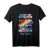 LGBTQ Born This Way Transgender T-Shirt – Buntes Pride Design für CSD, Transgender & LGBTQ Community Supporter