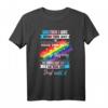 LGBTQ Born This Way Transgender T-Shirt – Buntes Pride Design für CSD, Transgender & LGBTQ Community Supporter