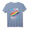 LGBTQ Born This Way Transgender T-Shirt – Buntes Pride Design für CSD, Transgender & LGBTQ Community Supporter