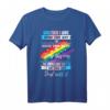 LGBTQ Born This Way Transgender T-Shirt – Buntes Pride Design für CSD, Transgender & LGBTQ Community Supporter