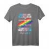 LGBTQ Born This Way Transgender T-Shirt – Buntes Pride Design für CSD, Transgender & LGBTQ Community Supporter