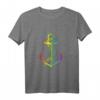 Anker Regenbogen CSD LGBT Pride Tank Top – Bunte Queere Kleidung für Lesben, Homosexuelle, Transgender, Bisexuelle & Asexuelle