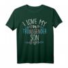 I Love My Transgender Son T-Shirt – Stolz zeigen, Liebe ausdrücken für Transgender, Transsexual und LGBTQ+ Supporter