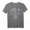 I Love My Transgender Son T-Shirt – Stolz zeigen, Liebe ausdrücken für Transgender, Transsexual und LGBTQ+ Supporter