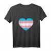 Transgender Herz Accessoire mit Trans-Flaggenfarben - LGBTQ+ Pride Tank Top als Geschenk für Trans-Freundin oder -Freund