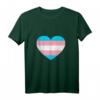 Transgender Herz Accessoire mit Trans-Flaggenfarben - LGBTQ+ Pride Tank Top als Geschenk für Trans-Freundin oder -Freund
