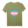 Transgender Herz Accessoire mit Trans-Flaggenfarben - LGBTQ+ Pride Tank Top als Geschenk für Trans-Freundin oder -Freund