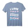 I Love My Transgender Son LGBT Pride Flag Trans Mom Dad T-Shirt - Supportive Parental Pride & Equality Shirt für LGBT Awareness & Parades