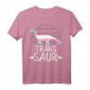 Trans Saur Transexual Dinosaur T-Shirt mit Trans Pride Flagge – Unterstütze die LGBTQ Community mit Stolz und Einigkeit