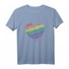 Buntes Regenbogen Queer Community Herz Tank Top – Stolz zeigen, LGBTQ+ Support & Pride Festival Outfit