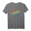 Buntes Regenbogen Queer Community Herz Tank Top – Stolz zeigen, LGBTQ+ Support & Pride Festival Outfit