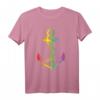 Anker Regenbogen CSD LGBT Farb T-Shirt – Lustiges Queer Supporter Shirt für Lesben, Schwule, Trans und Intersexuelle