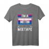 Ich bin ein Mixtape Ich bin Day Rainbow Stuff - Lustiges Bi Pride & LGBTQ Support T-Shirt für Pride & Menschenrechte
