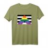 Pride Flag Shirt – Ally Pride Flagge T-Shirt für LGBTQ+ Unterstützung, Pride Parade & Pride Monat im Juni