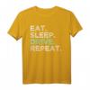 Eat Sleep Drive Repeat T-Shirt - Cooles Fahrer T-Shirt für LKW-, Taxi- und Road Trip Fahrer, Perfektes Geschenk für Fahrer und Reisefans