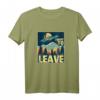 Alien & UFO Geschenk für Alien Liebhaber - Humoriges T-Shirt für Weltraum- und Sci-Fi Fans, perfekt zum Verlassen des Planeten