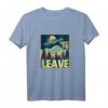 Alien & UFO Geschenk für Alien Liebhaber - Humoriges T-Shirt für Weltraum- und Sci-Fi Fans, perfekt zum Verlassen des Planeten