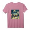 Alien & UFO Geschenk für Alien Liebhaber - Humoriges T-Shirt für Weltraum- und Sci-Fi Fans, perfekt zum Verlassen des Planeten