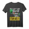 They Can't Stop All of Us Running Alien Storm Area 51 T-Shirt – Lustiges Alien-Shirt für UFO-Fans, Verschwörungstheoretiker & Meme-Liebhaber