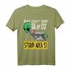 They Can't Stop All of Us Running Alien Storm Area 51 T-Shirt – Lustiges Alien-Shirt für UFO-Fans, Verschwörungstheoretiker & Meme-Liebhaber