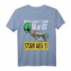 They Can't Stop All of Us Running Alien Storm Area 51 T-Shirt – Lustiges Alien-Shirt für UFO-Fans, Verschwörungstheoretiker & Meme-Liebhaber