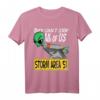 They Can't Stop All of Us Running Alien Storm Area 51 T-Shirt – Lustiges Alien-Shirt für UFO-Fans, Verschwörungstheoretiker & Meme-Liebhaber