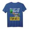 They Can't Stop All of Us Running Alien Storm Area 51 T-Shirt – Lustiges Alien-Shirt für UFO-Fans, Verschwörungstheoretiker & Meme-Liebhaber