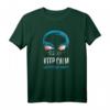 Keep Calm Alien Kopf UFO T-Shirt – Lustiges Weltraum-Design, perfekte Geschenkidee für UFO- und Alien-Fans