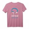 Keep Calm Alien Kopf UFO T-Shirt – Lustiges Weltraum-Design, perfekte Geschenkidee für UFO- und Alien-Fans