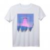 Vaporwave UFO | Synthwave Alien Retro Glitch 90er T-Shirt für Fans von 80er/90er Aesthetic & Außerirdischen