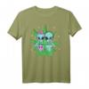 Ufo Alien Marijuana High Kush T-Shirt – Lustiges Alien Joint Design für Kiffer und Marihuana-Fans