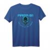 Area 51 Mitarbeiter des Monats T-Shirt - Lustiges Alien Design mit Lorbeeren für UFO-Fans, Verschwörungstheoretiker & Area 51 Enthusiasten