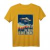 The Truth Is Out There T-Shirt - Area 51 Alien UFO Motiv für Verschwörungsgläubige, Halloween & Weihnachtskostüm