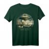 Wir sind nicht alleine - Ufo Alien Schiffe T-Shirt mit Ancient Visit Motiv für Sci-Fi Fans und Alien-Glaubende
