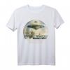 Wir sind nicht alleine - Ufo Alien Schiffe T-Shirt mit Ancient Visit Motiv für Sci-Fi Fans und Alien-Glaubende
