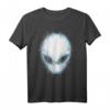 Alien Glitch Art Sci-Fi Outer Space UFO Verschwörungstheorie T-Shirt – Futuristisches Design für Sci-Fi und Horror Fans, ideal für Conventions