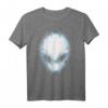 Alien Glitch Art Sci-Fi Outer Space UFO Verschwörungstheorie T-Shirt – Futuristisches Design für Sci-Fi und Horror Fans, ideal für Conventions