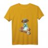 Damen Sushi wird von einem außerirdischen UFO entführt T-Shirt mit V-Ausschnitt – Lustiges japanisches Sushi Design für Feinschmecker und Humorliebhaber