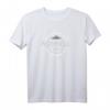 Roswell New Mexico UFO Vintage Retro T-Shirt mit fliegender Untertasse und Koordinaten – Klassisch geschnitten, perfekt für Sci-Fi und UFO-Fans