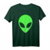 Grüner Alien Kopf - Alien T-Shirt für Weltraum- und UFO-Fans, Geschenkidee für Männer, Frauen und Kinder